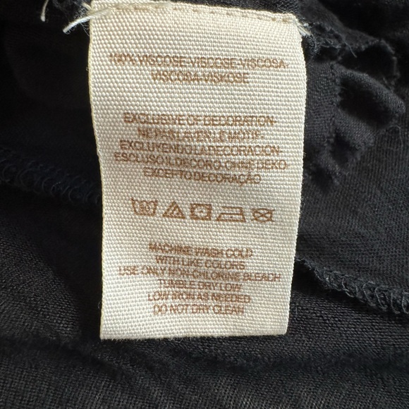 Free People-embroidered tunic dress with crocheted details.Size XS - Picture 8 of 11